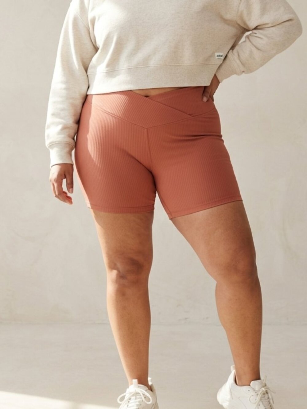 Offline by Aerie Women's Size XXL Terracotta Real Me High Rise 7" Bike Shorts